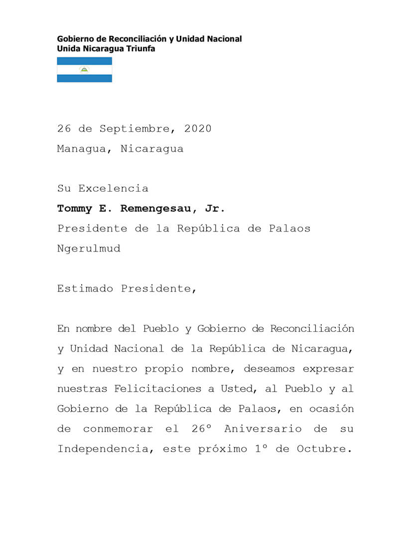 mensaje-nicaragua-palaos